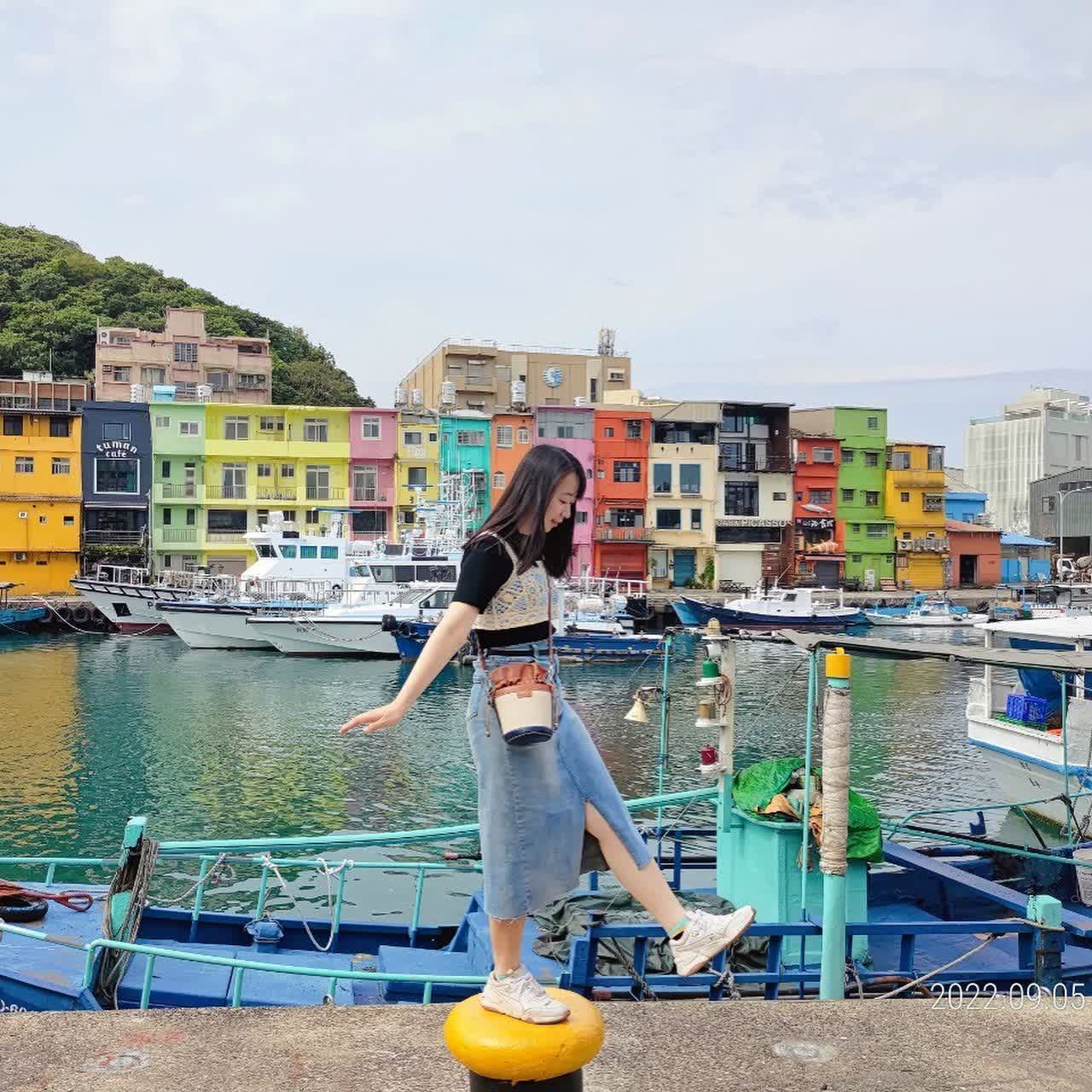 正濱漁港彩色街屋 | 去趣 chicTrip