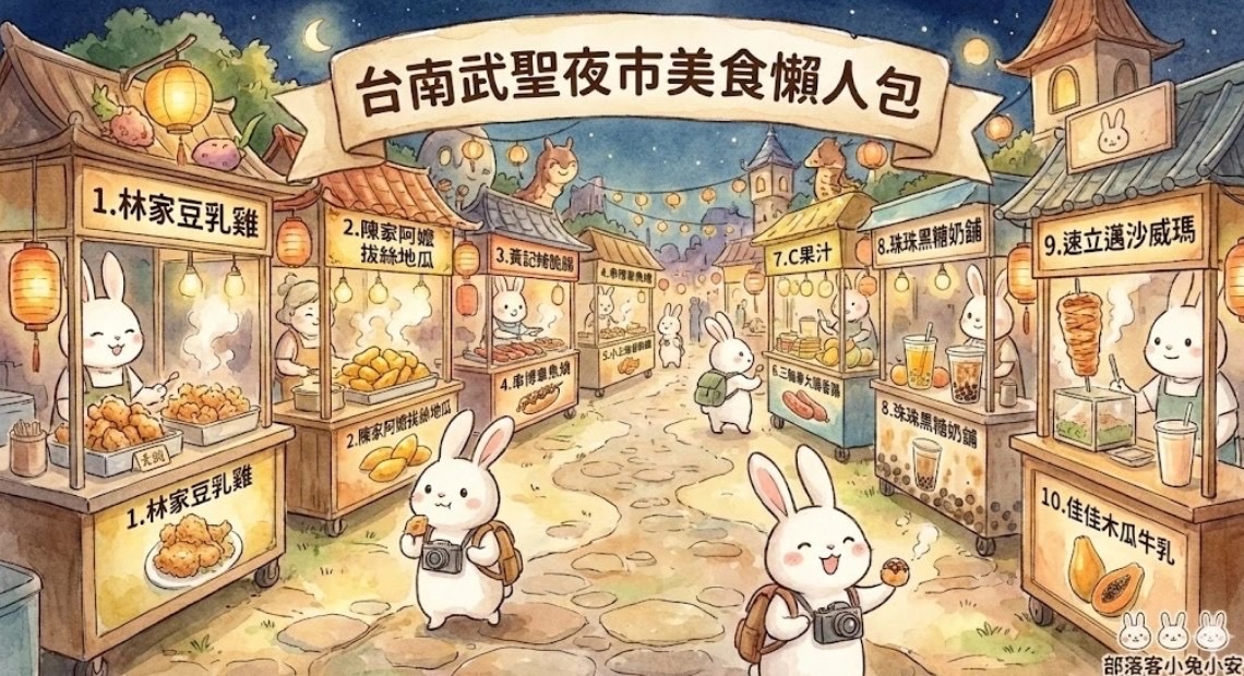 台南武聖夜市 | 去趣 chicTrip