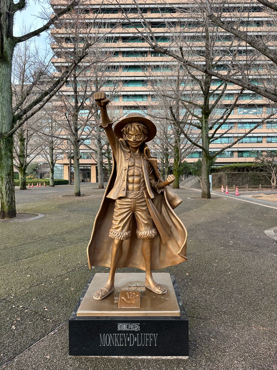 海賊王 魯夫雕像 | 去趣 chicTrip