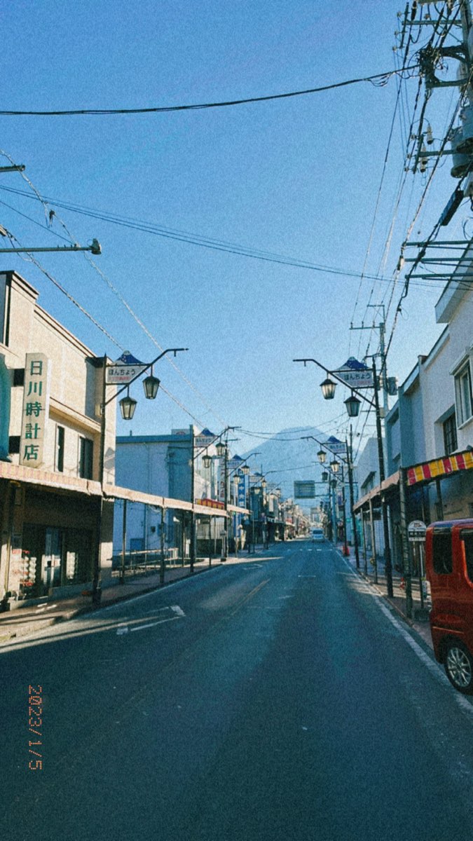 Shimoyoshida Honcho Street(Fuji Scenic View)