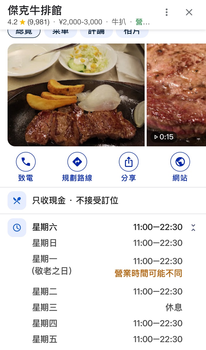 傑克牛排館 | 去趣 chicTrip