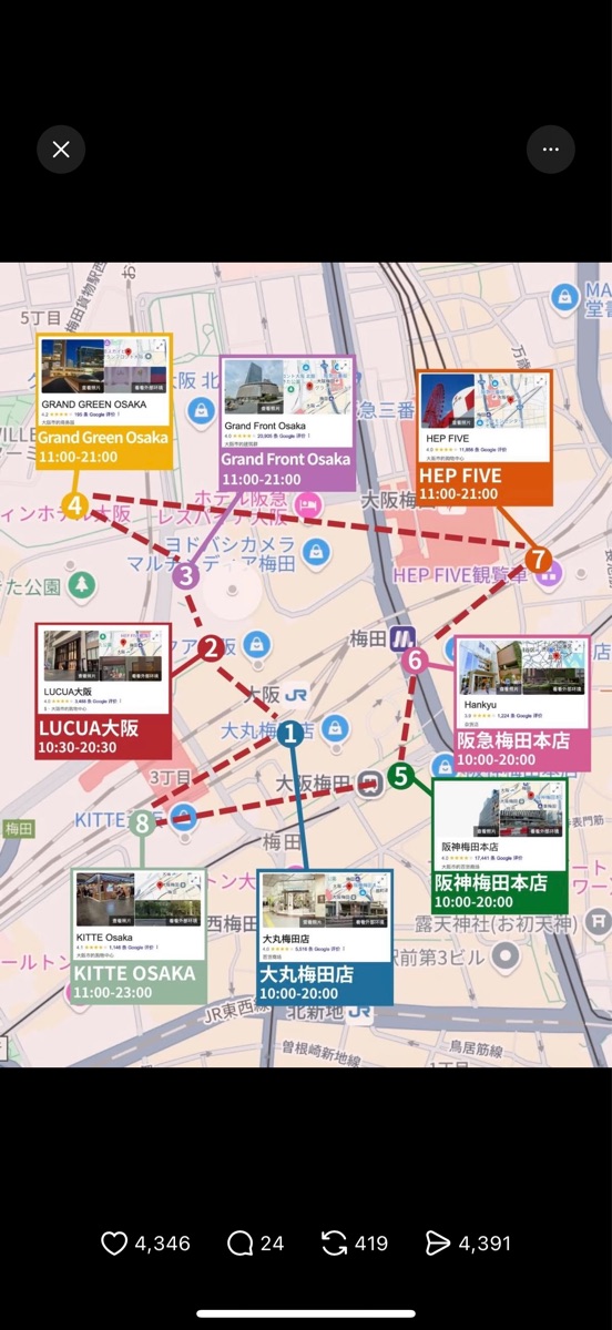 阪急梅田本店 | 去趣 chicTrip