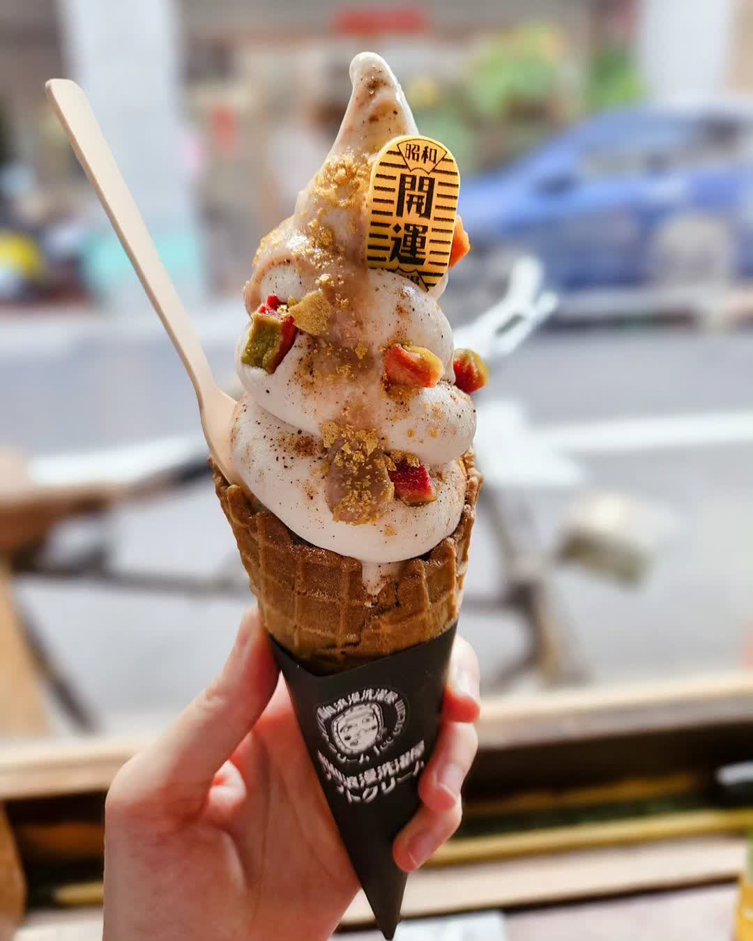 昭和浪漫洗濯屋_霜淇淋專賣店 | Showaice soft cream | 去趣 chicTrip