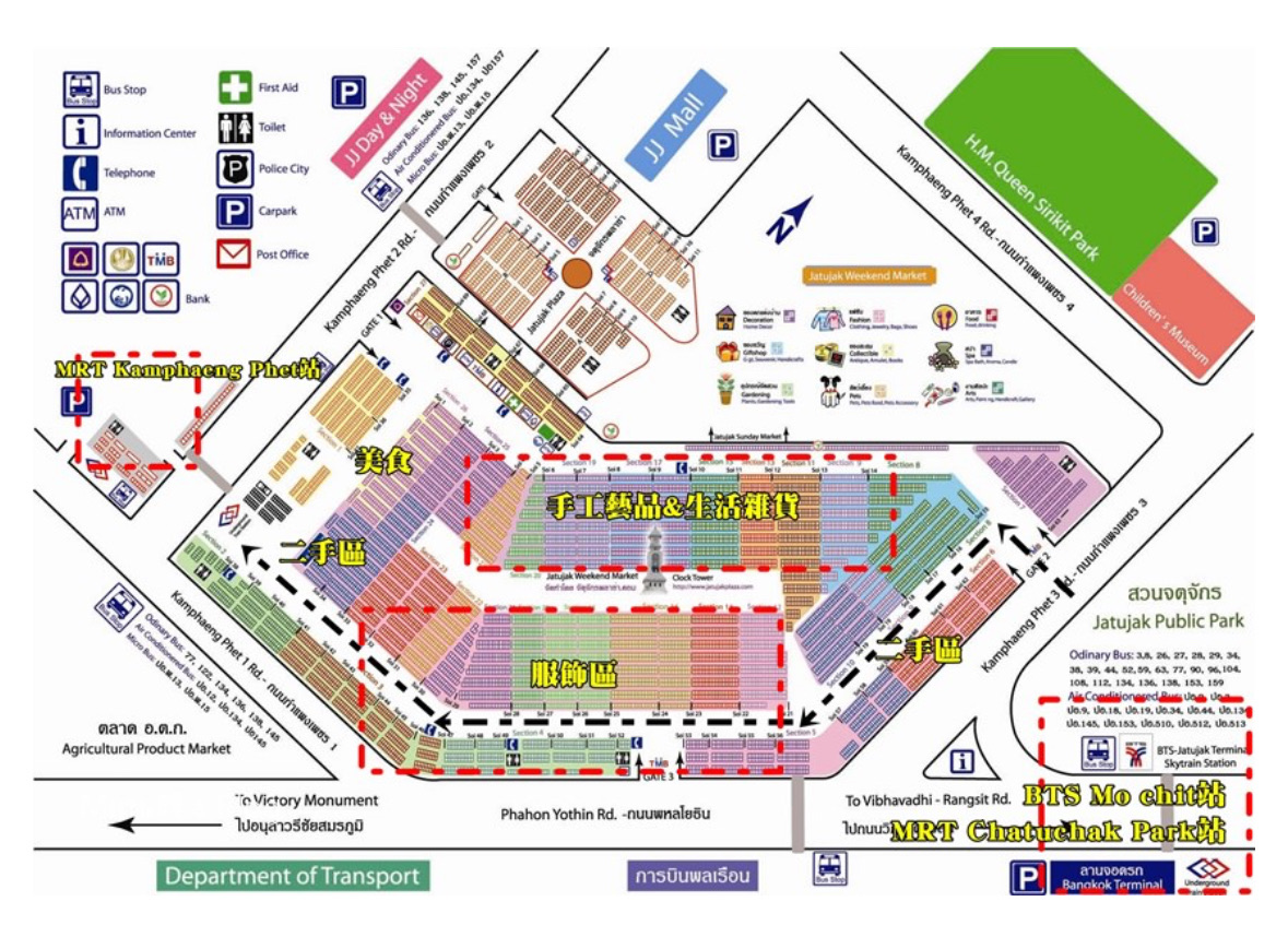 恰圖恰市集 Chatuchak Weekend Market | 去趣 chicTrip