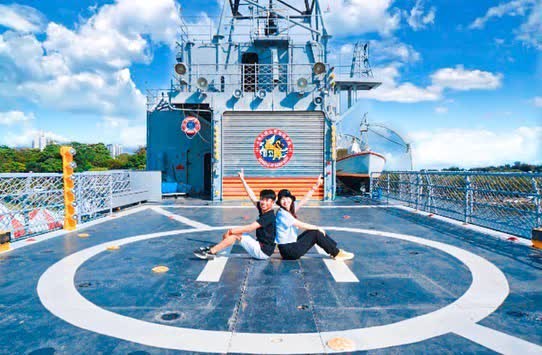 安平定情碼頭德陽艦園區 | 去趣 chicTrip