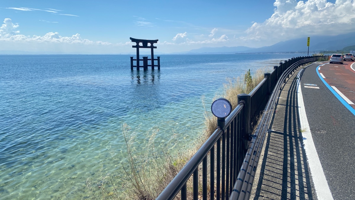 琵琶湖湖中鳥居（白鬚神社） | 去趣 chicTrip