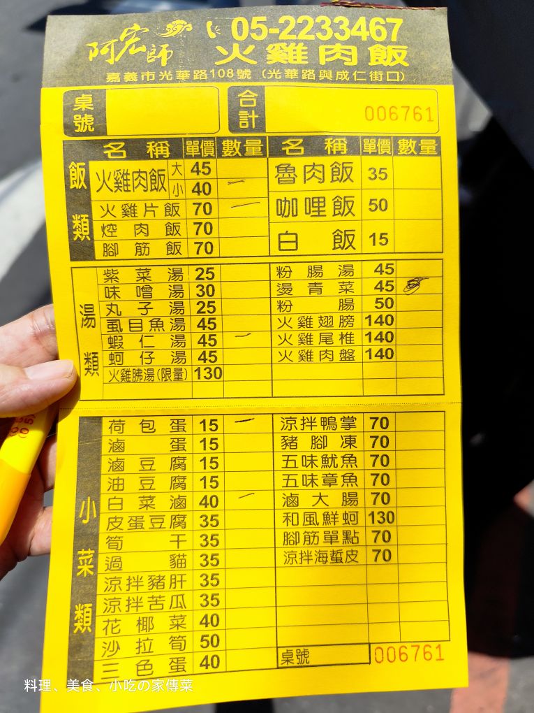 阿宏師火雞肉飯-光華總店 | 去趣 chicTrip