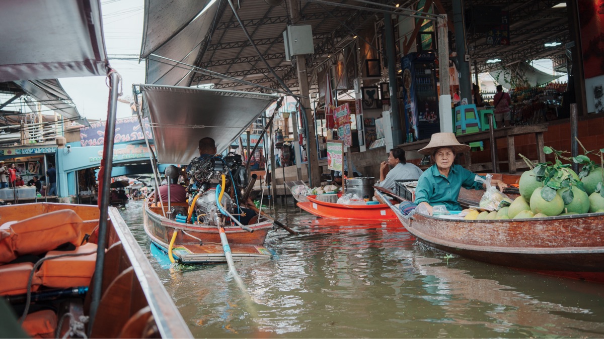 丹嫩莎朵水上市場 | 去趣 chicTrip