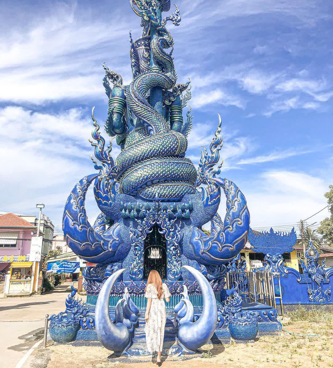 藍廟 龍蘇町寺 (Rong Suea Ten Temple) | 去趣 chicTrip