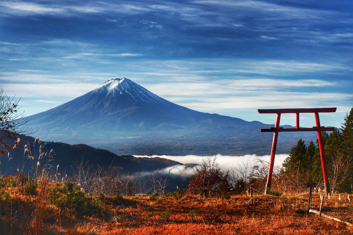 Mount Fuji Distant Worship Site (Tenku no Torii) Torii View | 去趣 chicTrip