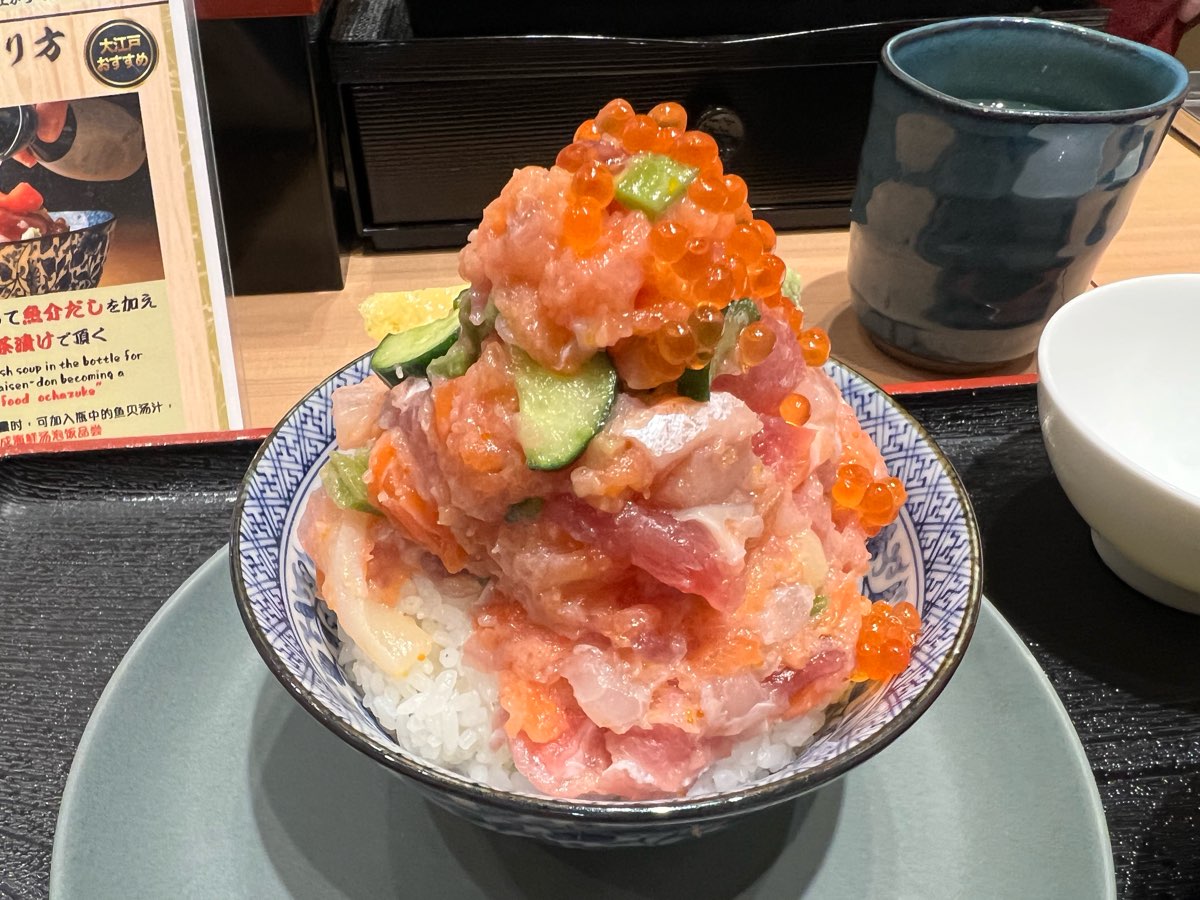 海鮮丼 大江戶 豐洲市場內店 | 去趣 chicTrip