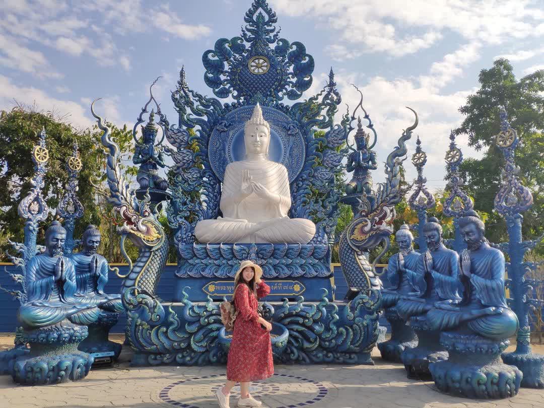 藍廟 龍蘇町寺 (Rong Suea Ten Temple) | 去趣 chicTrip