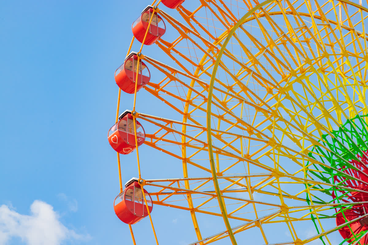 Mosaic Big Ferris Wheel | 去趣 chicTrip