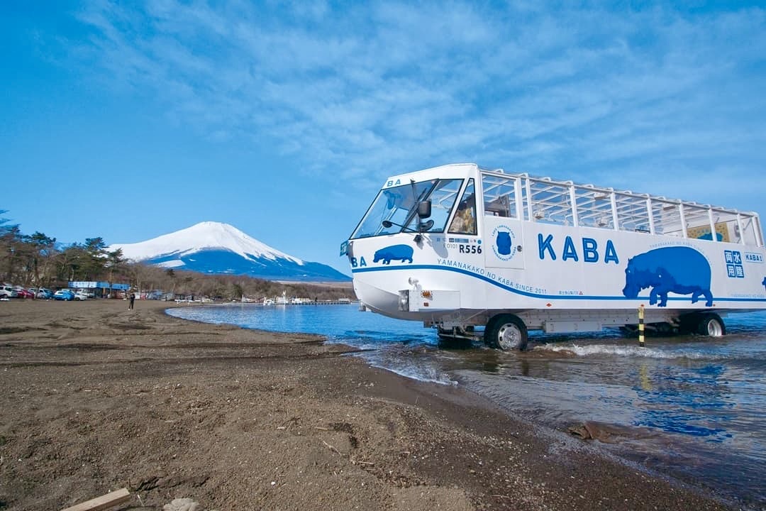 山中湖河馬水陸兩用船 | 去趣 chicTrip