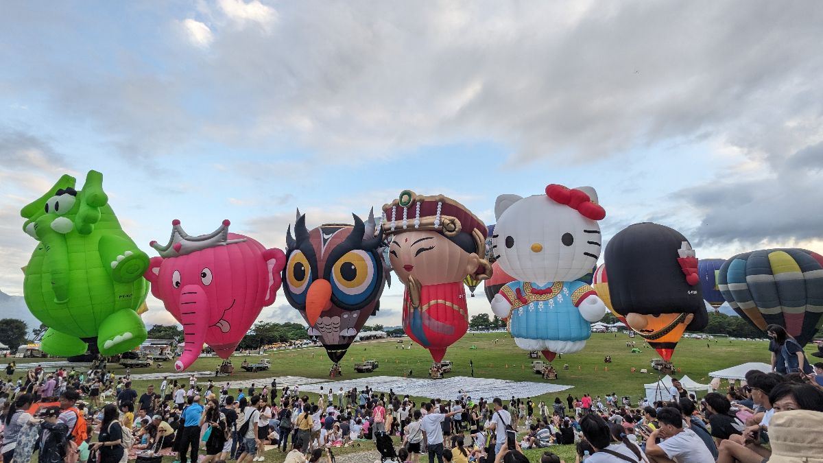 台東鹿野高台熱氣球草地 | 去趣 chicTrip