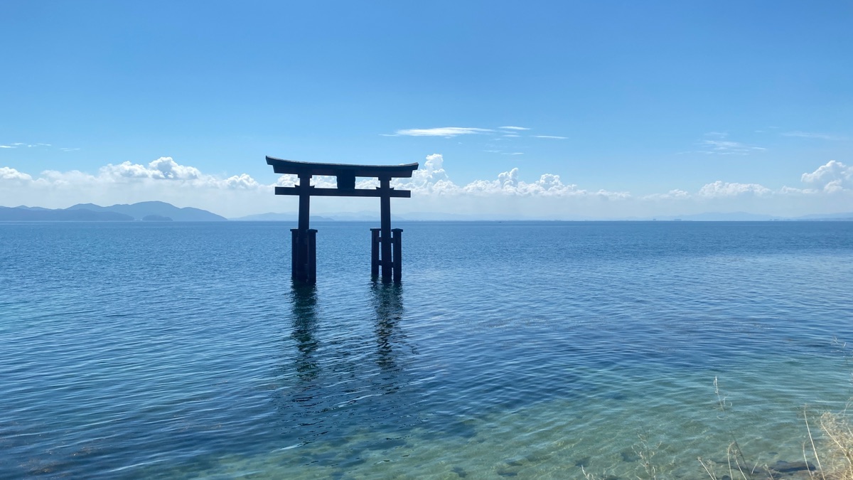 琵琶湖湖中鳥居（白鬚神社） | 去趣 chicTrip