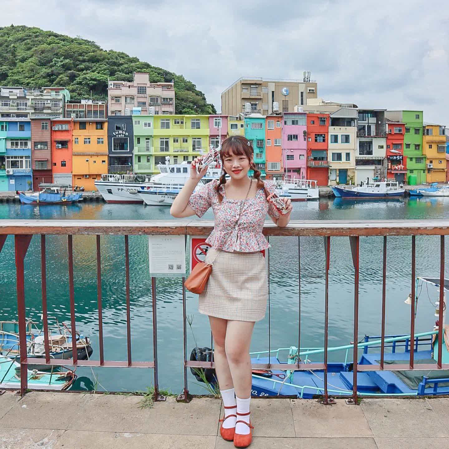 正濱漁港彩色街屋 | 去趣 chicTrip