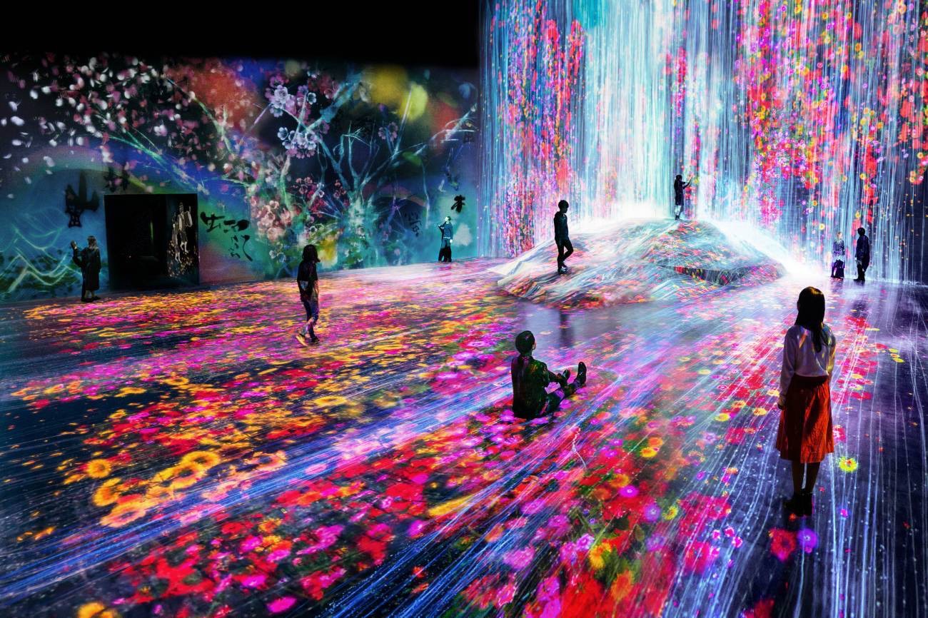 teamLab Borderless: MORI Building DIGITAL ART MUSEUM | 去趣 chicTrip