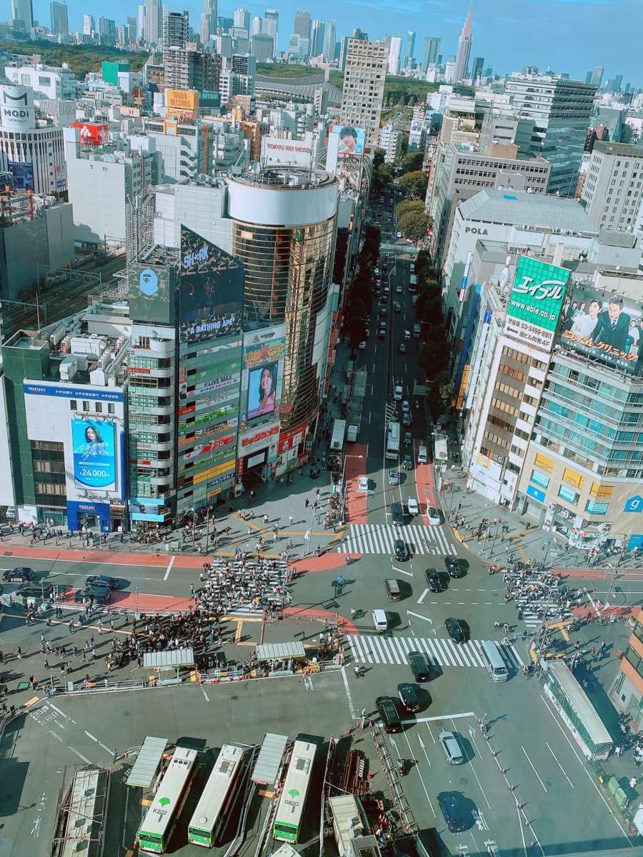 渋谷スクランブル交差点 | 去趣 chicTrip