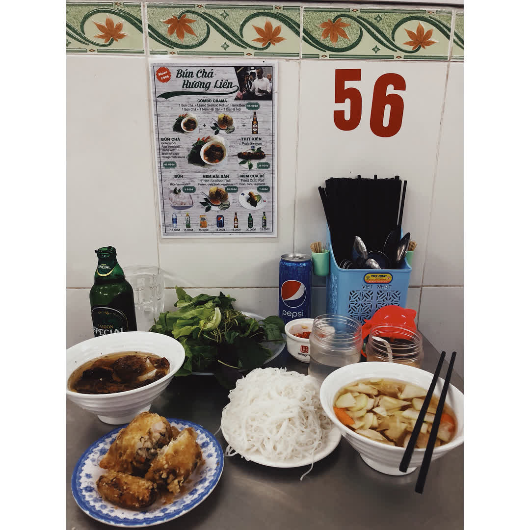 Bún chả Hương Liên | 去趣 chicTrip