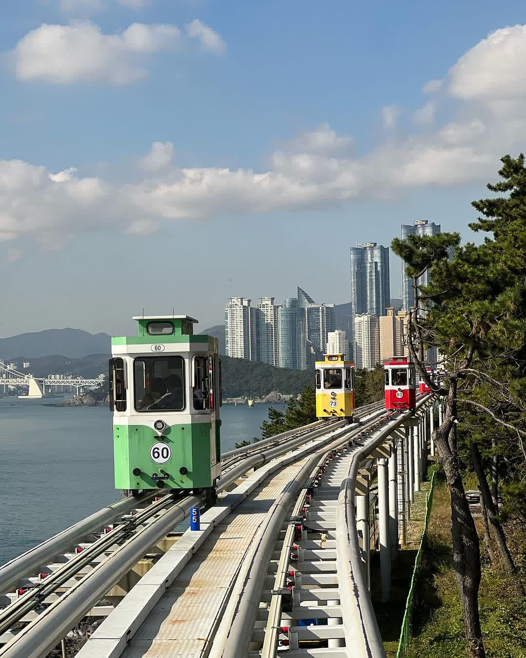 海雲台藍線公園 尾浦站 | 去趣 chicTrip