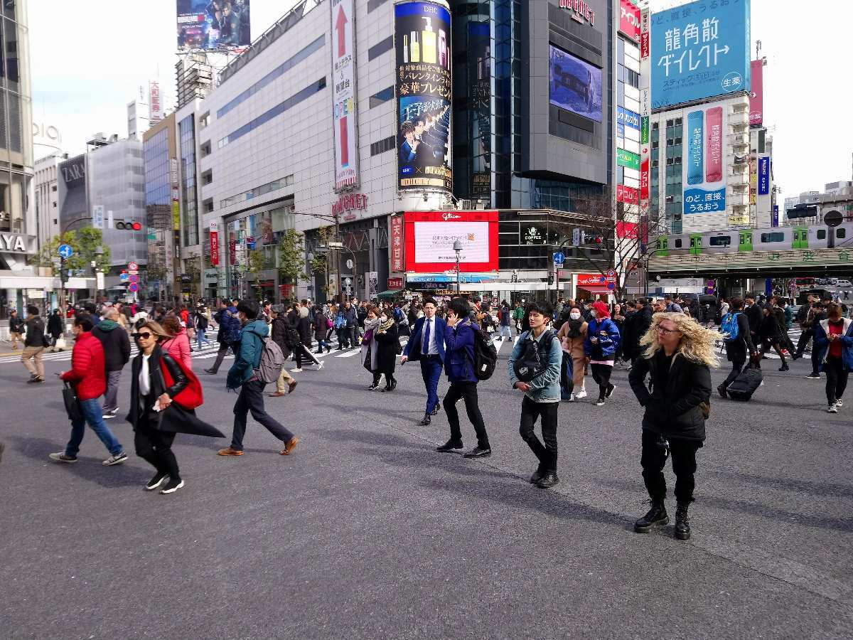 渋谷スクランブル交差点 | 去趣 chicTrip