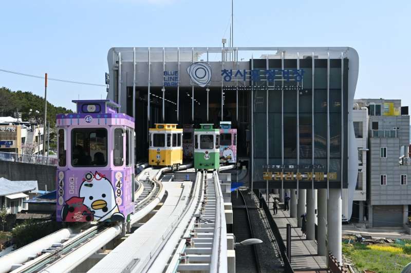 海雲台藍線公園 尾浦站 | 去趣 chicTrip
