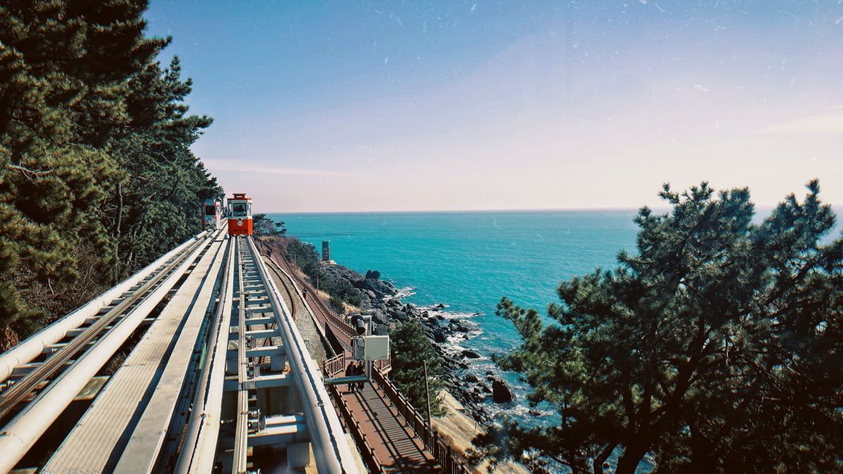 海雲台 Blueline Park 青沙浦橋石展望台車站 | 去趣 chicTrip