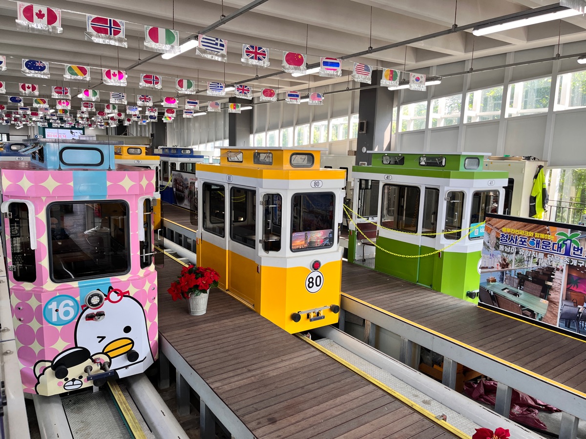 海雲台藍線公園 青沙浦站 (Haeundae Blueline Park - Cheongsapo Station) | 去趣 chicTrip