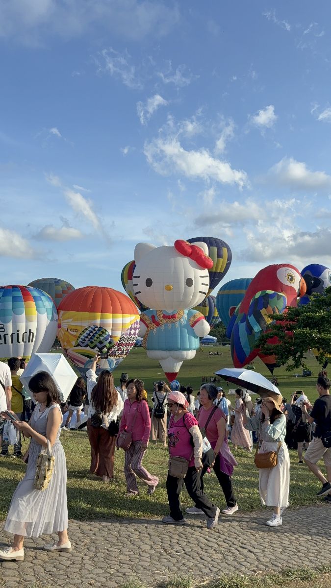 台東鹿野高台熱氣球草地 | 去趣 chicTrip